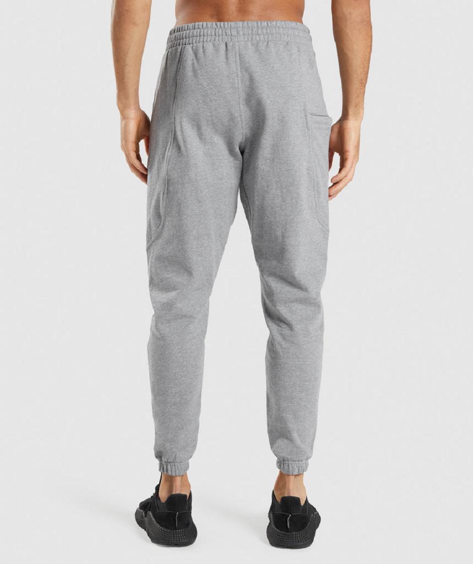 Pantalones Jogger Gymshark Essential Hombre Gris | CO 3728VRW